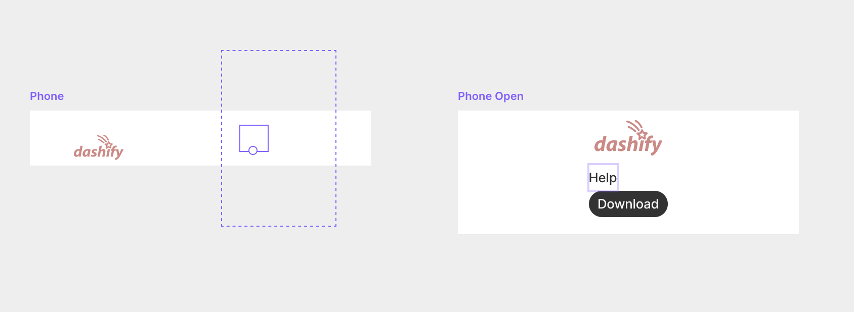 Screenshot of Framer, showing a component that is supposedly visible, but alas is nowhere to be seen.